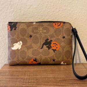 Coach Halloween Wristlet